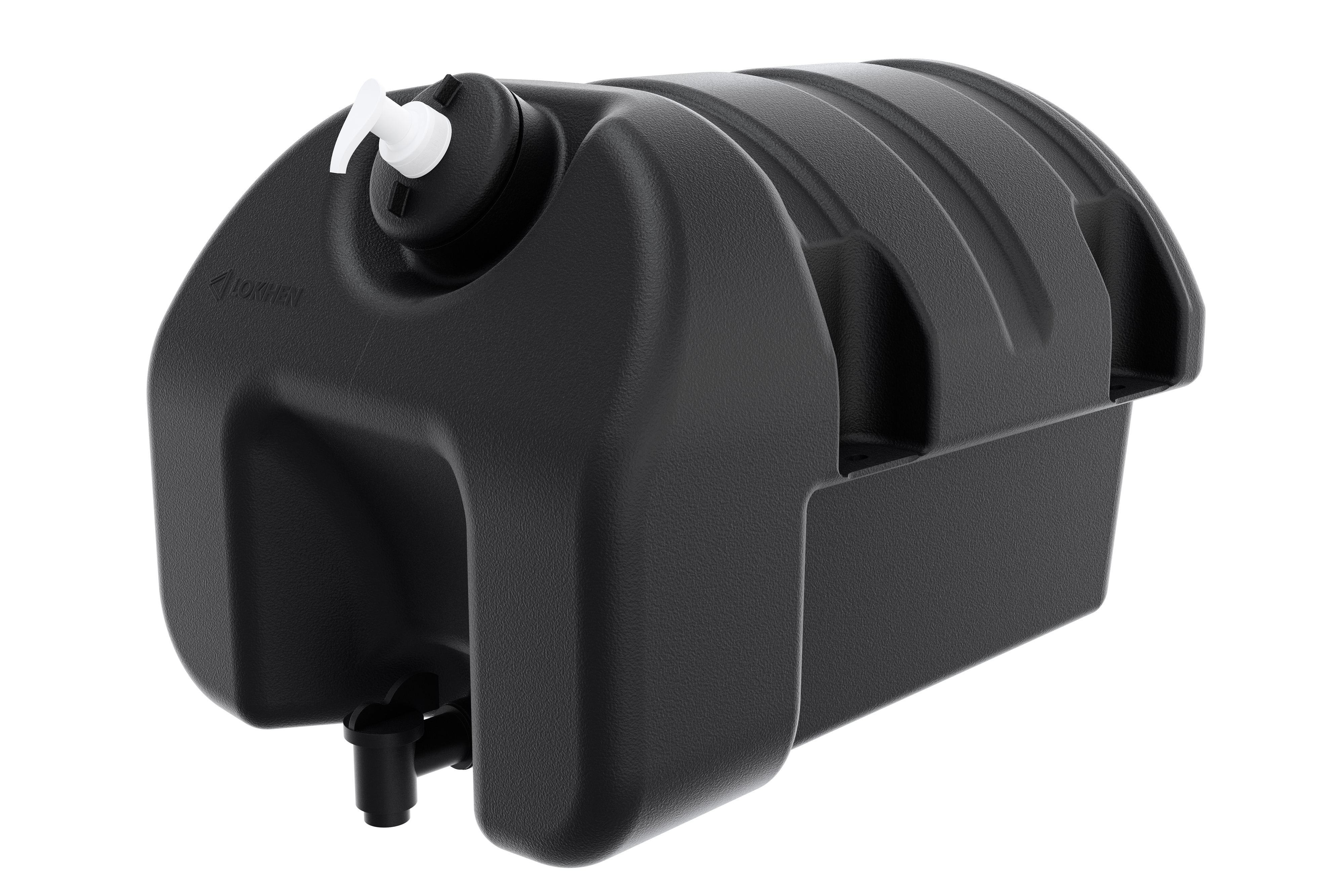 18L Black Plastic Hand Wash Water Tank with or without soap holder